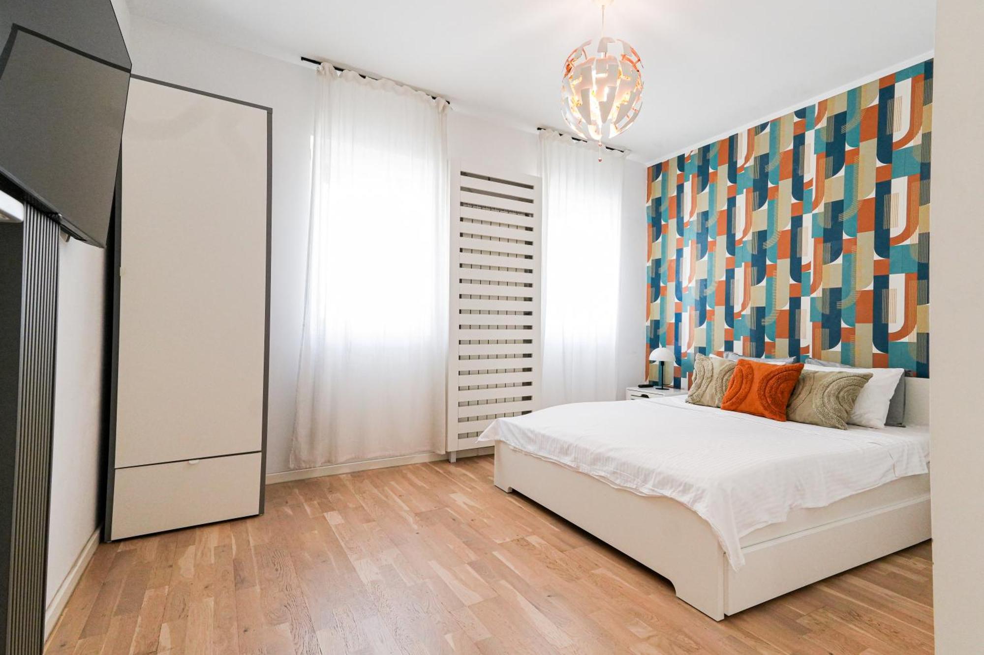 Maria - Modern Apartment With Parking And Workspace Bucarest Extérieur photo
